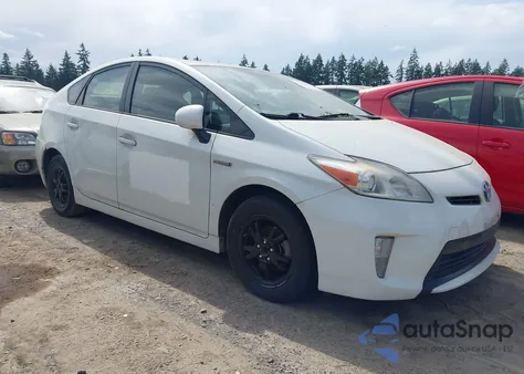 2012 Toyota Prius Two из США, поврежденный, VIN JTDKN3DU4C1516059